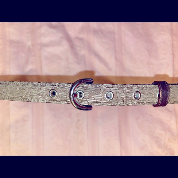 Coach Thin Belt - Picture 2 of 6